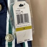 Nautica  | Navy Blue Striped Mini Skirt Sz 14 Photo 6