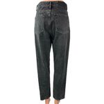 ZARA Women's Black High Waisted Casual Straight Cropped Denim Jeans Size 4 Photo 2