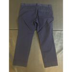 Banana Republic  Sloan Navy Pleat Dress Pant Petite Size 12 Trouser Work Photo 4