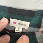 Daniel Cremieux Cremieux 12 Plaid A-Line Midi Lined Skirt Side Zip Preppy Classic Photo 6