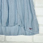 Hollister  Blue White Striped Sleeveless‎ Embroidered Tank, Light, Size Small Photo 1