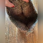 Handmade Multicolor Knit Shoulder Bag Green Photo 1