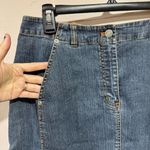 Chico's  size 1 denim pencil skirt Photo 1