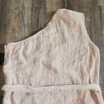 Retrofête Retrofete Ella Sequin Dress in Taffy Pink Size XL One Shoulder Belt NWT Photo 5