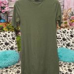 Old Navy  Green Mini Sheath Dress Crew Neck Short Sleeve Photo 2