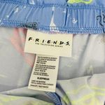 Friends TV Relaxed Fit Pajama Shorts Lounge Womens Medium Blue Photo 6