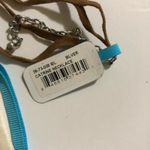 Anthropologie Shiraleah Chicago jewelry - - Catrine native necklace brown NEW Photo 3