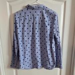 Talbots Petites Blue Polls Dot Button Up Sz MP. 5079 Photo 1