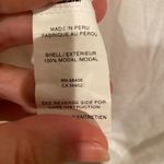 Theory  Medina‎ Modal Tank Size S White Layered Revolve Photo 3