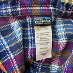 Patagonia W’s Long Sleeve Fjord Flannel Shirt Size 8 Photo 5