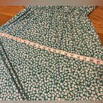 Kaileigh Tasha Dress Green Floral Summer Sleeveless Cross Back Size S Photo 8