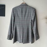 Calvin Klein 205W39NYC Glen Plaid Fine Worsted Wool Double Breasted Blazer Sz 2 Photo 7