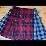 School Girl Plaid Skirt Photo 1