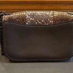 Coach Swagger 20 Metallic Striped Mixed Snakeskin Leather Shoulder Crossbody Bag Photo 8