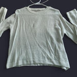 White OGD light sweater. Size small. Photo 0