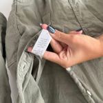 Frank & Eileen Ireland Sage Green Long Sleeve Romper Photo 8