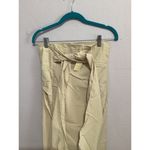 Lucy Paris  Tan High Waist Bow Front Knee Length Skirt L Photo 3