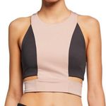 Under Armour  X Misty Copeland Women's Charcoal Gray and Pink Sports Bra size L Photo 0