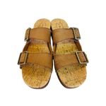 Kork-Ease Saffron Slide Sandal Women's Size 9M Brown Terra Platform Heel Photo 3