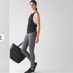 Lululemon wunder under high rise tight 4 maze jaquard white black Photo 1