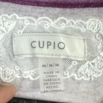 cupio  Women’s purple tie-dye design long sleeve top - Size Medium Photo 3