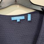 Draper James  Cardigan Button Down Knit Navy Classic Preppy Sweater M Photo 2