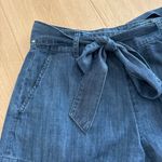 Draper James  Denim Tie-Waist Shorts Photo 1