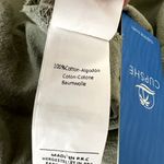 Cupshe Green Button Up Short Sleeve Flounce Dress Photo 6