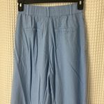 Abercrombie & Fitch  Linen Blend Trouser Light Blue Pants Size Medium Photo 5