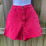 Bill Blass Vintage  Jeans Red high waist denim shorts Photo 2