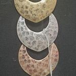 NWT Gold, Silver, & Rose Gold Necklace Gold Photo 0