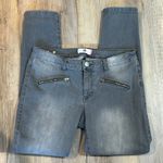 CAbi  Gray Zip Pocket Skinny Jeans Style # 5167 - size 12 Photo 4