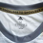 Adidas Los Angeles LA FC Soccer Jersey MLS Womens Medium White Gray Gift Photo 8