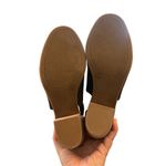 Lucky Brand  Black Barimo Peep‎ Toe Leather Heeled Booties Photo 1