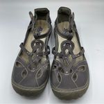 Jbu  by Jambo Grey Leather Strappy Comfort Sandals 9 Photo 11