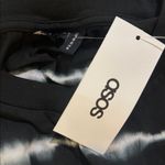 ASOS Design Oversized T-Shirt in Black Tie Dye Stripe - 8 Photo 5