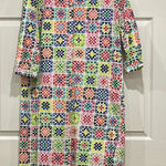 VILAGALLO Amina Dress Womens Multicolor Patchwork Size Large Photo 0