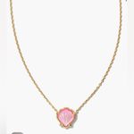 Kendra Scott Brynne Shell Gold Short Pendant Necklace Photo 2