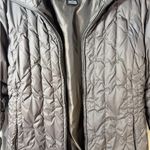 Nine West Women’s Chocolate Quilted Puffer Jacket Medium Photo 1