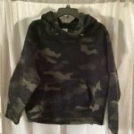 PINK - Victoria's Secret Pink Victoria Secret hooded sherpa. Black camo. Medium Photo 9