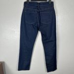 Mott & Bow Boyfriend Straight Jeans Womens Size 26x28 Dark Wash Classic Blue Photo 2