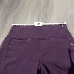 Spanx  Alexia Burgundy Red Purple High Rise Side Zip Skinny‎ Jeans Size S Photo 7