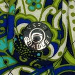 Vera Bradley Rhythm & Blues Snappy Wallet 💙💚 NWT Quilted Cotton Photo 4