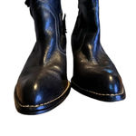 MIA  Daisy 3D flower 10 Black leather Cowgirl unique fun western bootie Photo 2