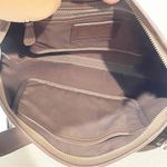 Coach Hampton Signature Weekender Striped Jacquard Canvas Shoulder Crossbody Photo 2