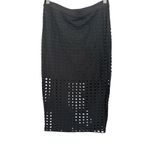 Alexander Wang T BY  Eyelet Jacquard Pencil Skirt Size Medium Photo 2