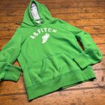 Abercrombie & Fitch Abercrombie Fitch Green Pullover Hoodie Athletic Wing Logo Women's Size L y2k Photo 0