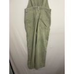 Aerie Womens Olive Green Denim Overalls Jumpsuit Bib Pants Size SMALL Photo 6