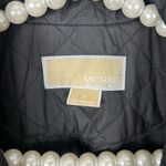 Michael Kors Michael Black Quilted Zip Front Puffer Jacket Size S Photo 2