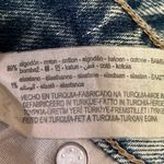 ZARA Women's Blue Light Wash High Waisted Straight Tapered Ankle Denim Jeans 4 Photo 4